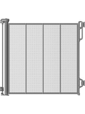 Adjustable Baby & Dog Safety Gate - Mesh, Indoor/Outdoor, 33.5" Tall, Fits 55